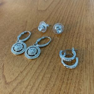 Set of Swarovski earrings